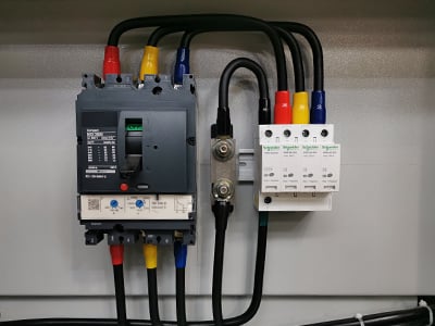 Electrical surge equipment